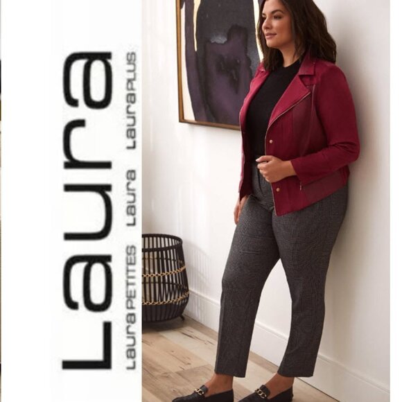 Laura Tartan Print Modern Fit Pants 18​​​​ - Picture 2 of 12